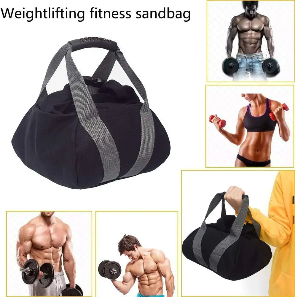 Premium Bodybuilding Sandbag for Gym Weight Lifting & Fitness – Empty Heavy Exercise Bag for Strength Training, Boxing, &