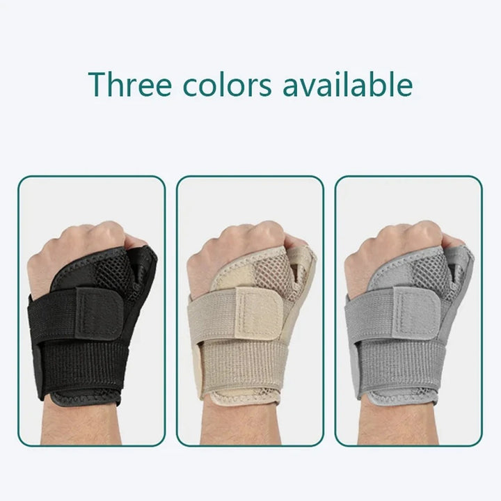 Premium CMC Thumb Brace – Comfortable Thumb Splint for Arthritis & Joint Pain Relief, Stabilizing Orthosis for Osteoarthritis & Post-Surgical Care, Soft & Breathable Sleeve for Maximum Comfort - StrengthXPhysiotherapy