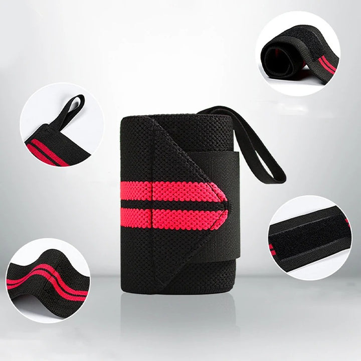 Premium Sports Wrist Guards – Lightweight Adjustable Wristbands for Basketball, Badminton, Volleyball & Fitness, Pressurized Winding for Wrist Stabilization, Universal Fit, Durable and Comfortable - StrengthXPhysiotherapy