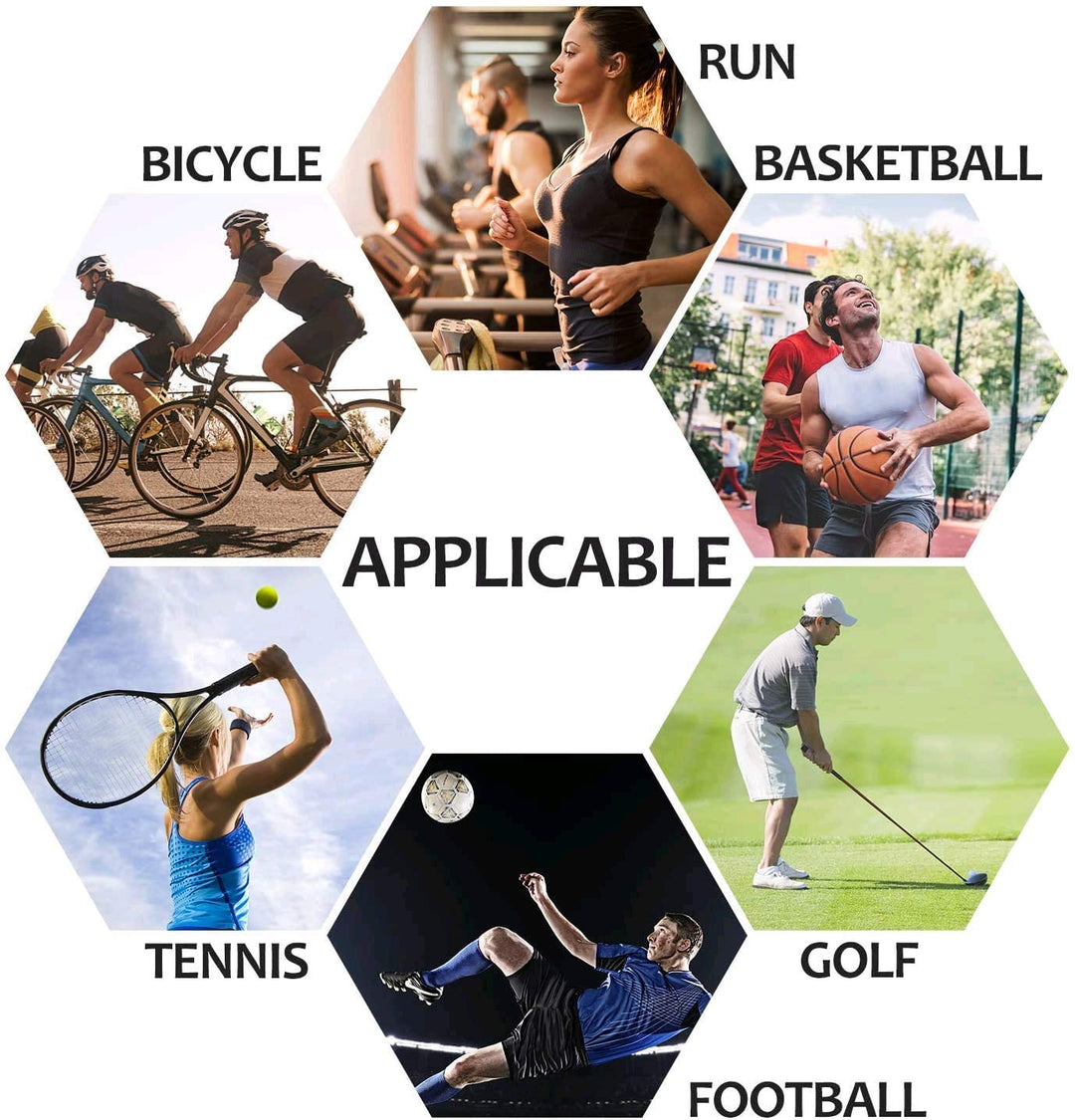 Premium Compression Knee High Socks for Men & Women – Varicose Vein & Pressure Support – Running, Sports & Health Care 