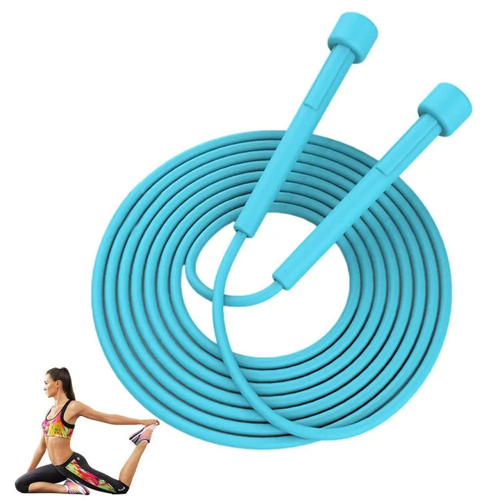 Premium Speed Skipping Rope for Adults & Kids – Adjustable Jump Rope for Weight Loss & Fitness, Professional PVC Material, 2.8m Length, Portable Sports Equipment, Ideal for Gym & Home Workouts, - StrengthXPhysiotherapy