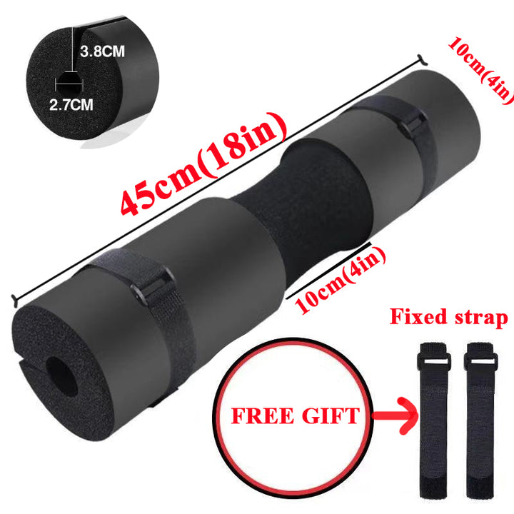 Premium Barbell Squat Pad – Foam Neck and Shoulder Support for Hip Thrusts, Squats, Weightlifting, Gym Training, Non-Slip,