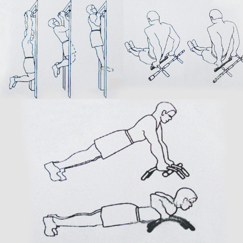 Premium Door Pull-up Bar – No Drilling, Steel Multi-Grip Workout Bar for Home Gym, Chin-up & Strength Training, Padded 