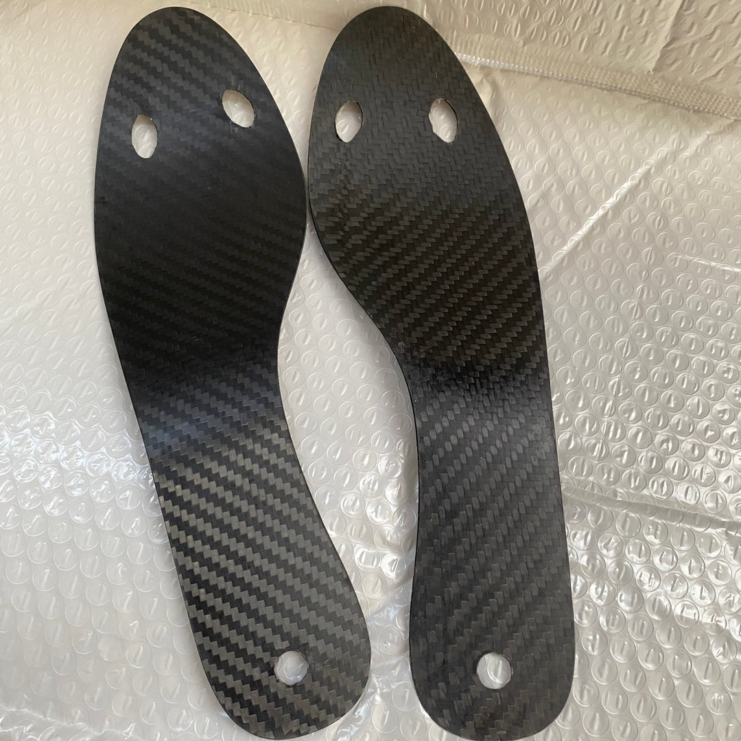 Premium Carbon Fiber Insoles for Running - Full Palm Arch Support, Strong Boost, Enhanced Stability, Anti-Torsion for 