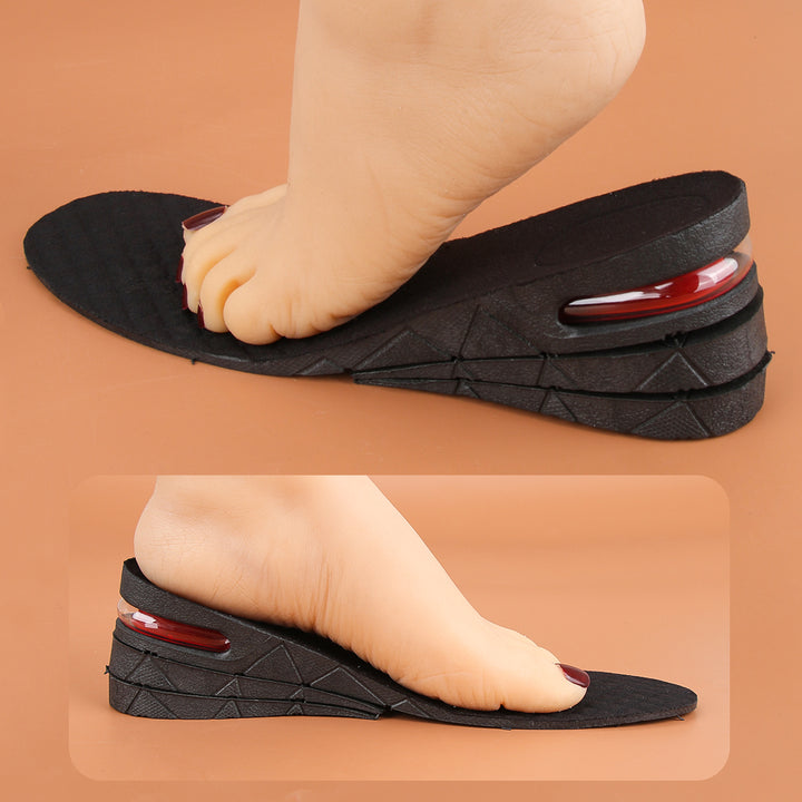 Premium Height Increase Insoles - Air Cushion Elevator Inserts for Men & Women, Adjustable 3-9cm Lift Kits for Comfort and 