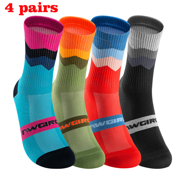 Premium Cycling Socks for Men & Women – Compression Sports Socks for Road, MTB & Racing – Outdoor Unisex Performance 