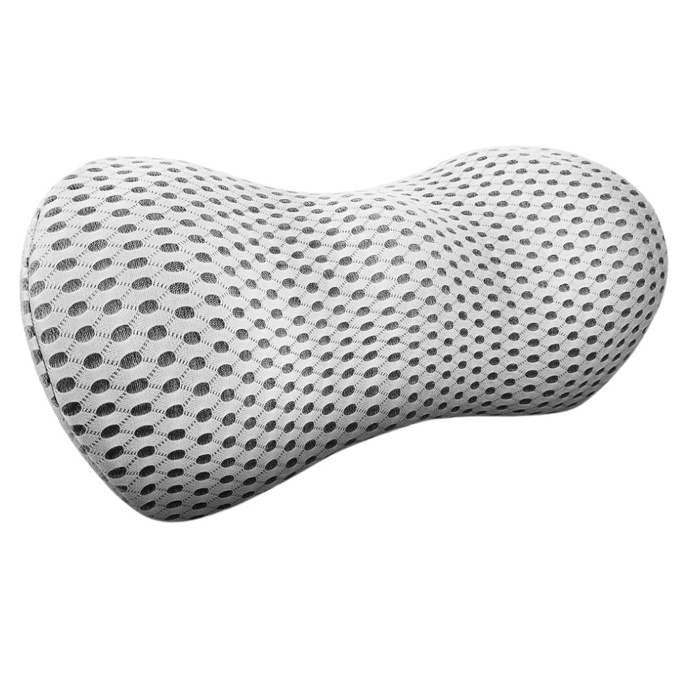Premium Lumbar Support Pillow – Memory Foam Back Cushion for Car Seat & Office Chair – Ergonomic Waist Pillow for Lower Back