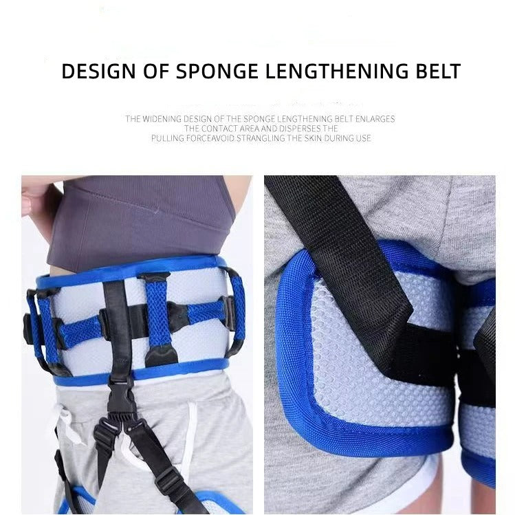Premium Bariatric Transfer Lift Belt for Elderly & Handicap Support – Adjustable Gait Belt for Seniors, Walking & Standing Assist, High-Quality EVA Sandwich Mesh Fabric, Comfortable & Durable - StrengthXPhysiotherapy