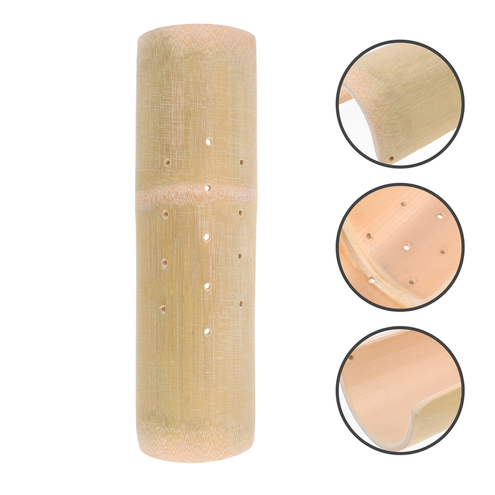 Premium Bamboo Cervical Pillow – U-Shaped Neck & Back Support for Sleep – Therapeutic Massage Cushion – Cool, Comfortable for