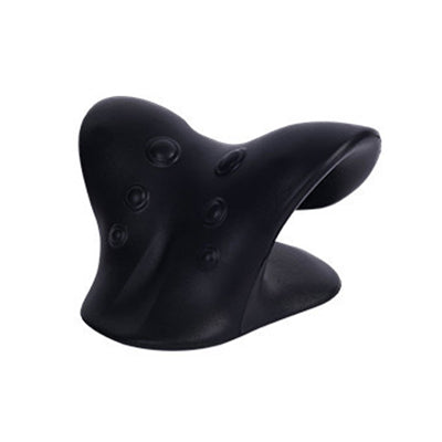 Premium Neck Support Pillow – Chiropractic Relaxer & Shoulder Traction Stretcher – Therapeutic Cervical Spine Alignment 