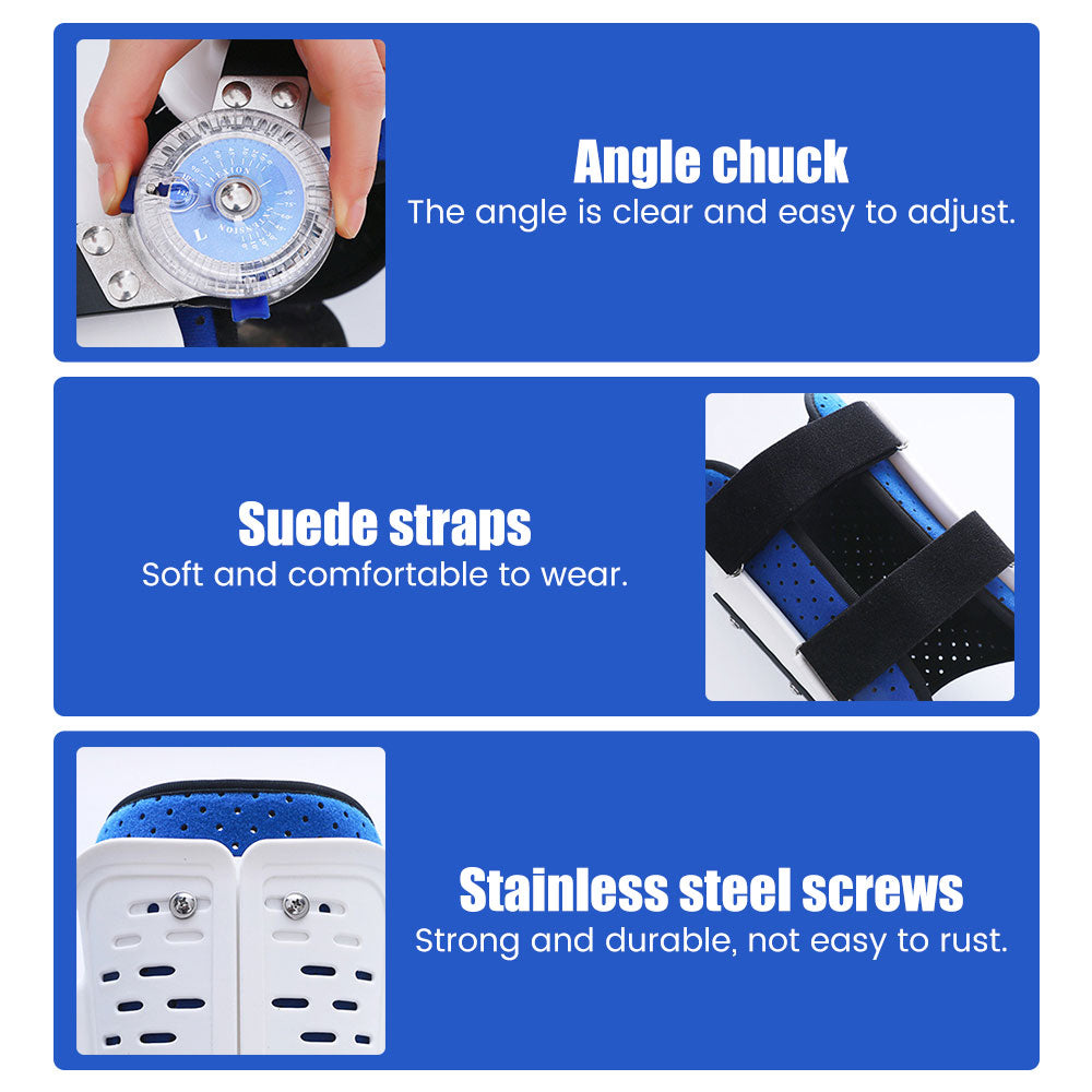 Premium Knee Brace for ACL/MCL/PCL Injuries, Ligament Support & Sports Recovery, Hinged ROM Orthopedic Orthosis for Men & 