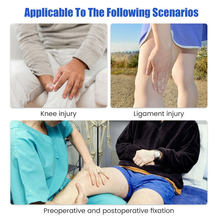 Premium Knee Brace for ACL/MCL/PCL Injuries, Ligament Support & Sports Recovery, Hinged ROM Orthopedic Orthosis for Men & 