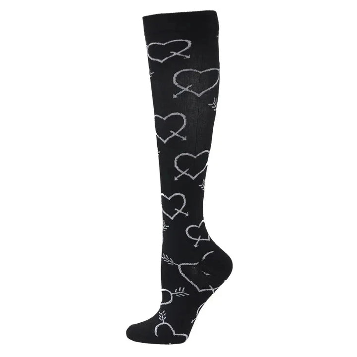 Premium Compression Socks for Men & Women – Medical Support for Edema, Diabetes, Varicose Veins – Ideal for Cycling, Running