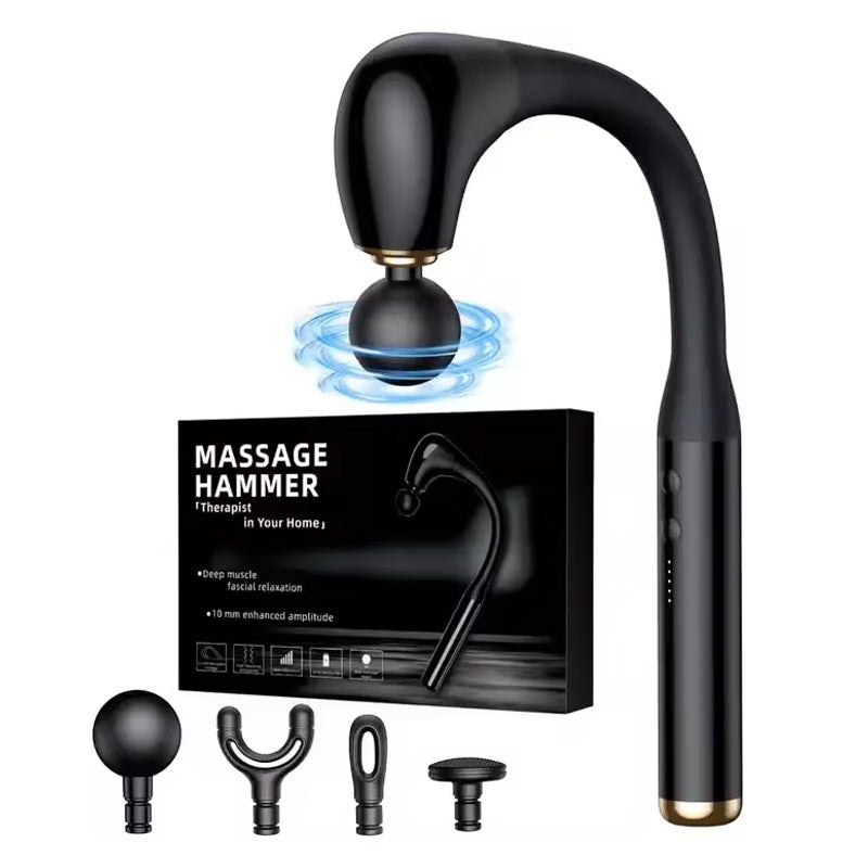Premium Percussion Massage Hammer – Powerful Muscle Relief Gun for Neck, Back, Shoulder, and Leg Pain – Deep Tissue Massager