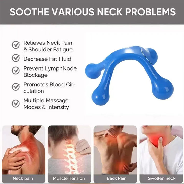 Luxury Multi-Functional 4-Ball Body Massager for Weight Loss, Relaxation, and Detoxification – Effective Acupoint Trigger 