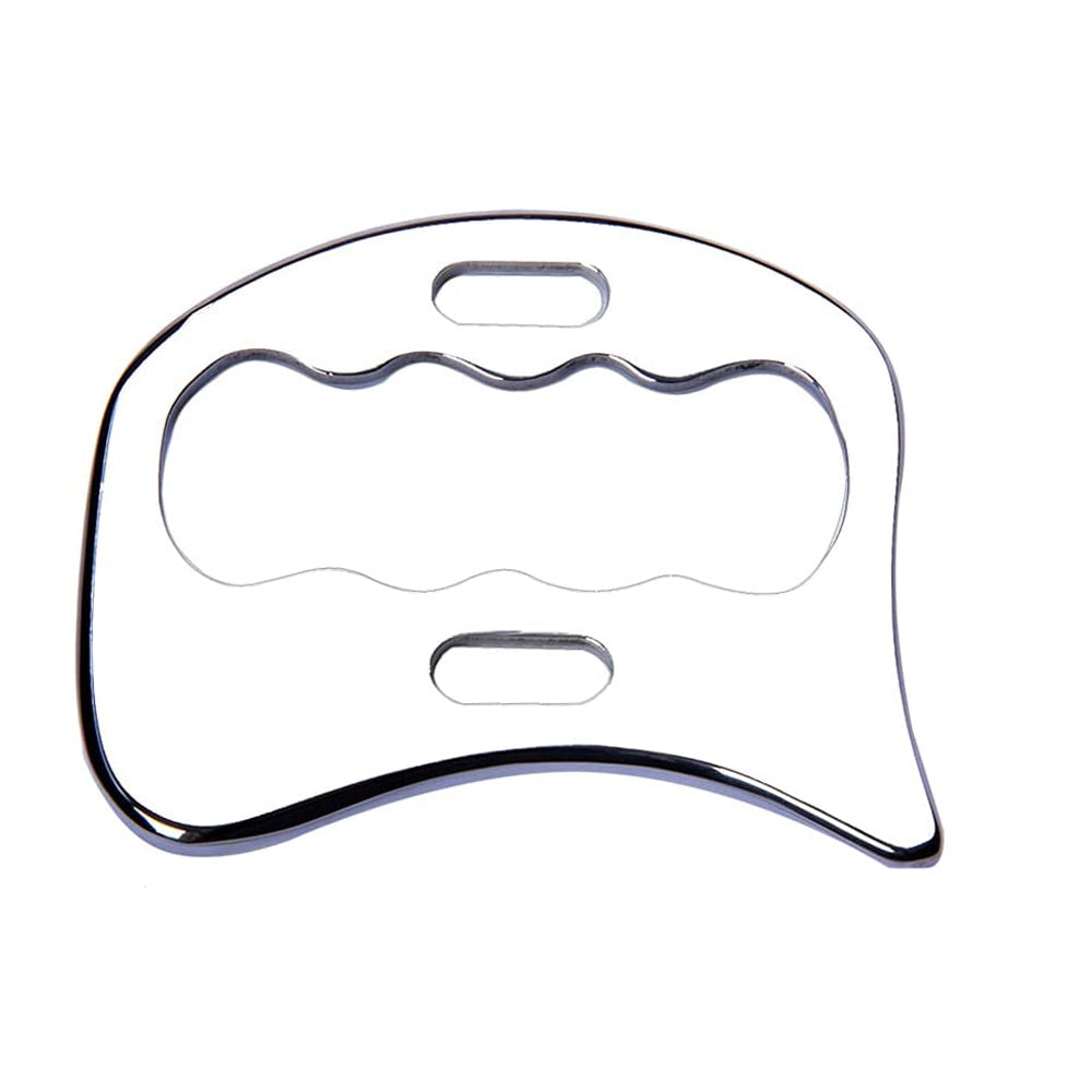 Premium Stainless Steel Gua Sha Scraping Massage Tool for Muscle Relaxation, IASTM for Back, Legs, Arms, Anti-Cellulite 
