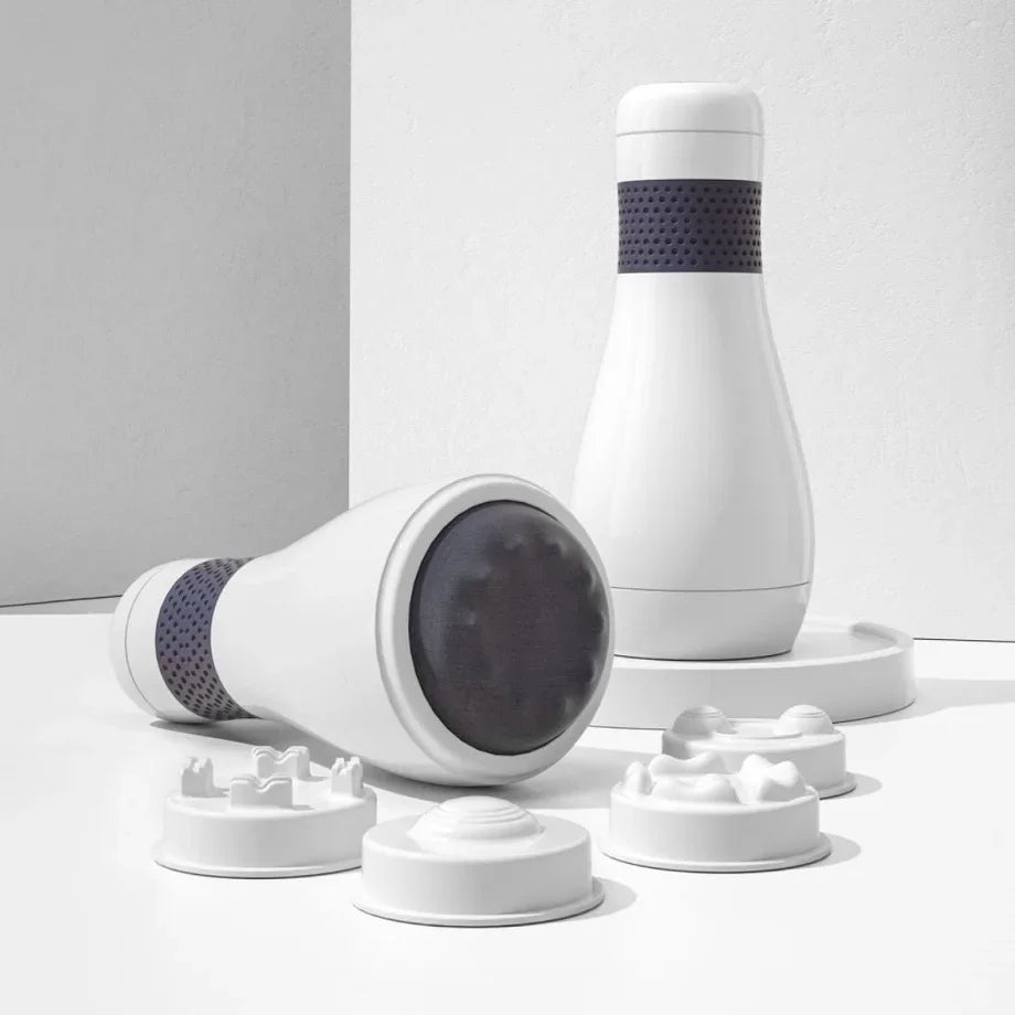 Premium Cordless Handheld Back Massager – Rechargeable 2000mAh Battery, 6 Adjustable Speeds, 4 Massage Nodes for Deep Tissue