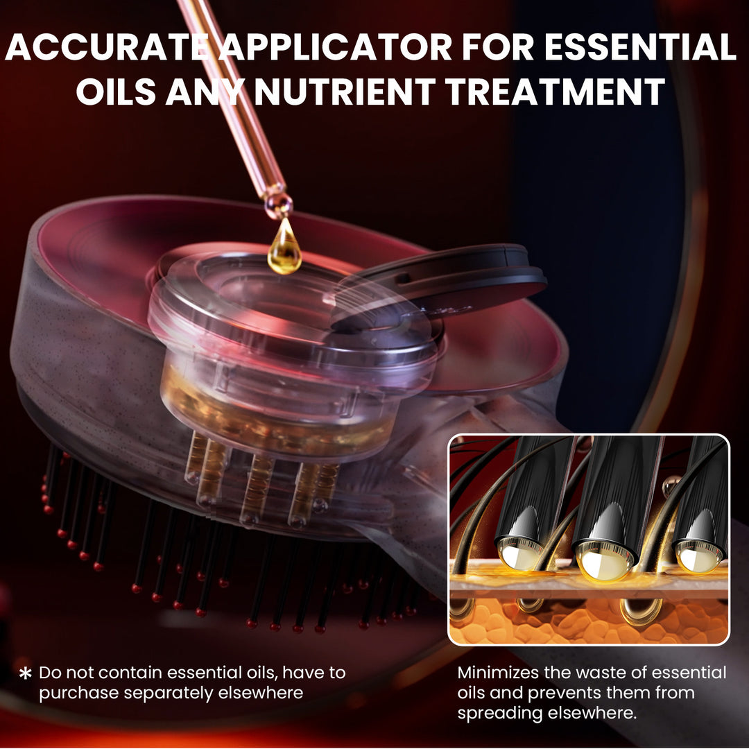 Premium Breo Scalp3 Electric Scalp Massaging Brush with Anti-Hair Loss Function, IPX7 Waterproof, Cordless Design for Home &