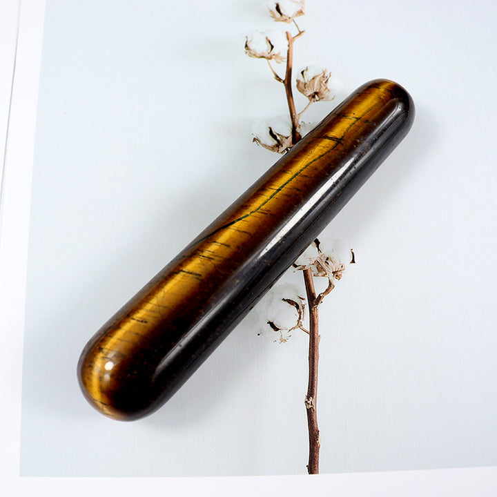 Premium Natural Quartz Yoni Wand Crystal Massage Stick for Acupuncture, Face Scraping, and Beauty Care – Made from Rose Quartz