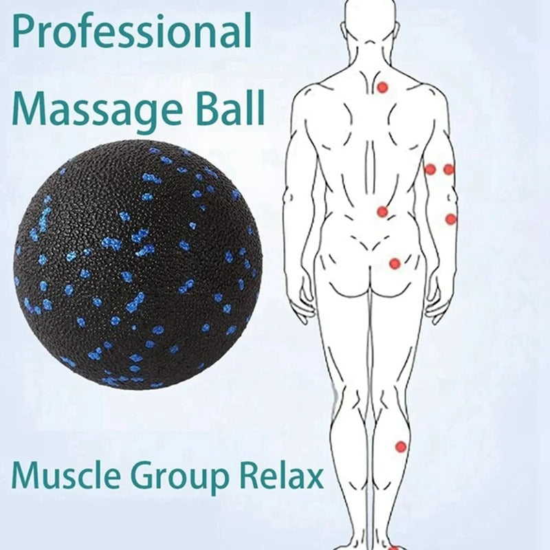 Premium Foam Roller Set for Muscle Recovery, Yoga, and Fascia Release, High-Density EPP Back Roller Massage Balls for Men & Women, 3/5 PCS Fitness Equipment for Flexibility and Pain Relief - StrengthXPhysiotherapy