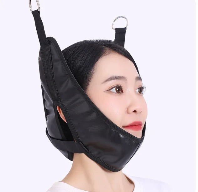 High-Quality Cervical Neck Traction Device for Home Use, Over-Door Neck Stretcher Hammock, Pain Relief & Spine Correction Brace for Physical Therapy - StrengthXPhysiotherapy