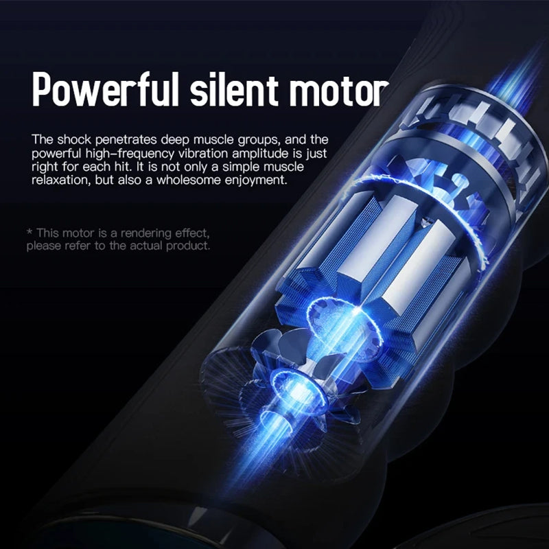 Premium Electric Fascia Massager with NMES Muscle Stimulation, Gua Sha Scraping Tool for Lymphatic Drainage & Pain Relief, 