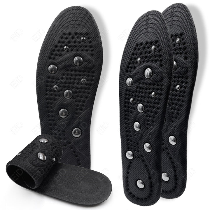 Premium Magnetic Therapy Massage Insoles for Weight Loss - Unisex Foot Acupressure Shoe Pads for Slimming, Comfortable 