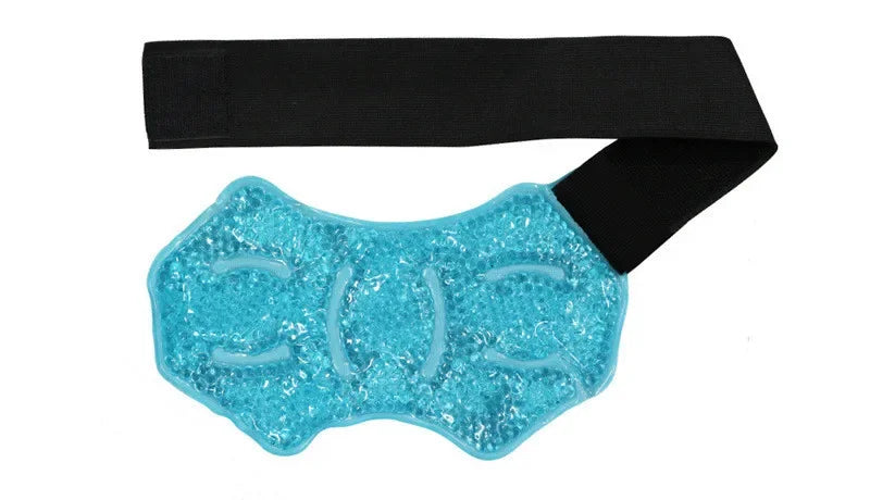 Premium Reusable Ankle Ice Heat Pack for Pain Relief, Hot Cold Compress Gel Wrap for Foot, Knee, Elbow, and Wrist Therapy, 