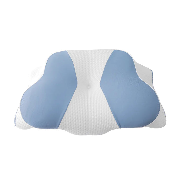 High-Quality Ergonomic Memory Foam Cervical Pillow - Neck & Shoulder Support, Adjustable for Side, Back & Stomach Sleepers,