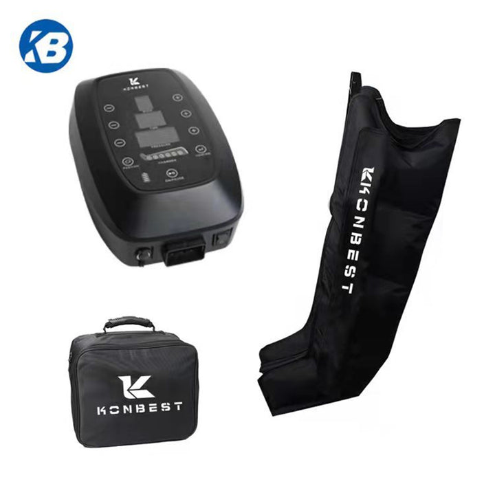 Premium Air Compression Massager for Legs and Feet – 6 Cavity Pressotherapy Boots for Improved Blood Circulation, Relaxation,