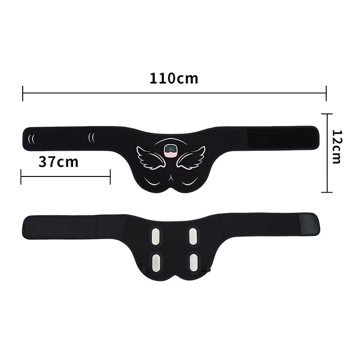 Premium EMS Hip Trainer with Remote Control | 10 Modes & 30 Intensity Levels for Buttocks Toning and Muscle Stimulation | USB