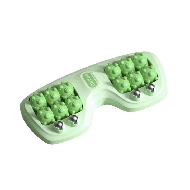 Premium Dual Foot Massager Roller for Plantar Fasciitis Relief, Deep Heel & Arch Pain, Stress Relief & Relaxation, Portable 