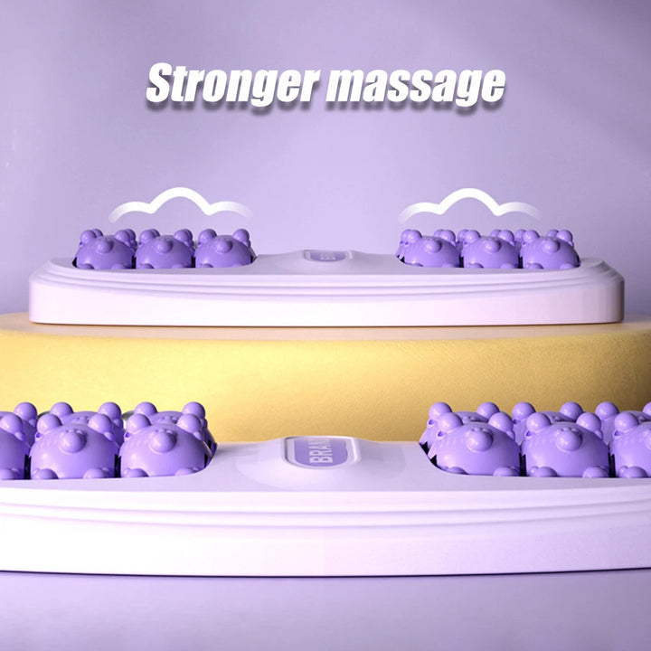 Premium Dual Foot Massager Roller for Plantar Fasciitis Relief, Deep Heel & Arch Pain, Stress Relief & Relaxation, Portable 