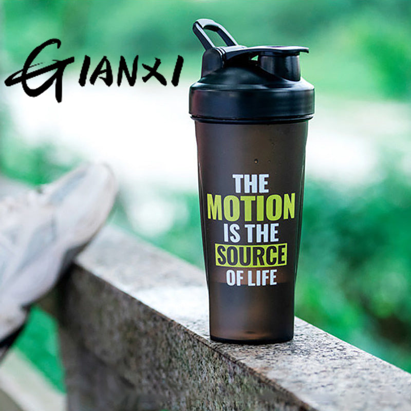 Premium Sports Shaker Cup – Large Capacity Leak-Proof Fitness Water Bottle – Portable, Thickened, Graduated Design for Gym, 