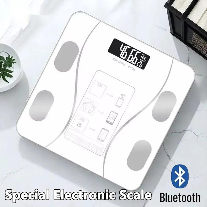 Premium Bluetooth Body Fat Scale – Intelligent, Accurate, and Rechargeable Household Weighing Scale for Adults