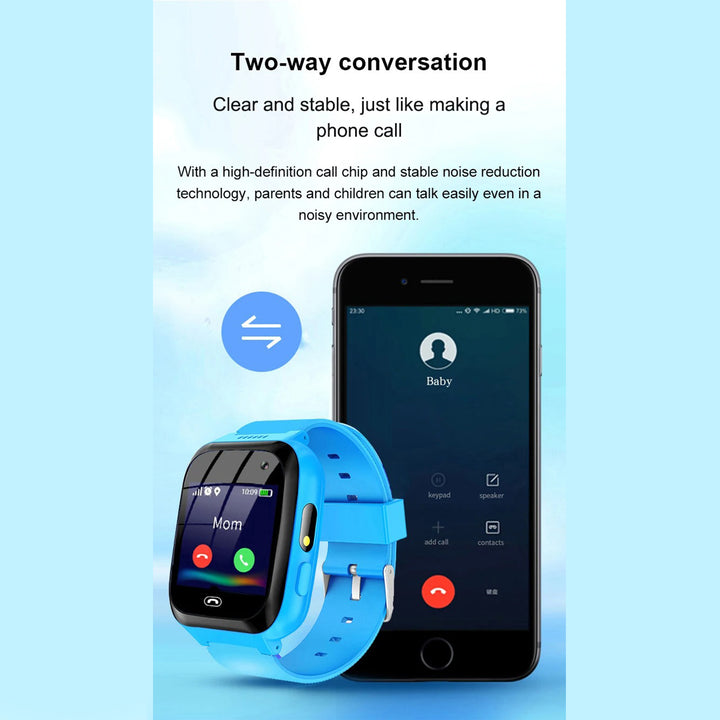 Premium 4G Kids Smartwatch – Video Call, GPS Tracking, IP67 Waterproof, 8GB ROM, Health Monitoring, Wi-Fi, Voice & Video Calls, Android Compatibility - StrengthXPhysiotherapy