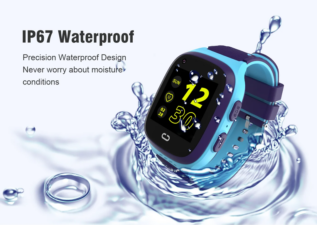 Premium Kids 4G Smart Watch - GPS Tracker, Video Calls, SOS, Waterproof, Camera, Location Monitor - StrengthXPhysiotherapy