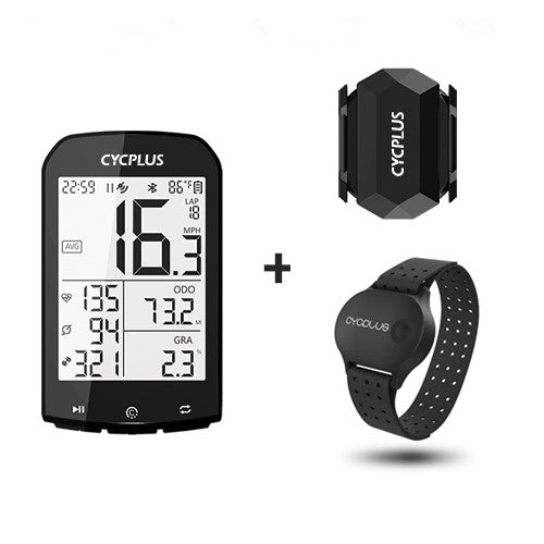 Premium Heart Rate Sensor Armband for Fitness - Bluetooth ANT+ Monitor for Garmin & Wahoo GPS Bike Computer, Wrist Belt for  