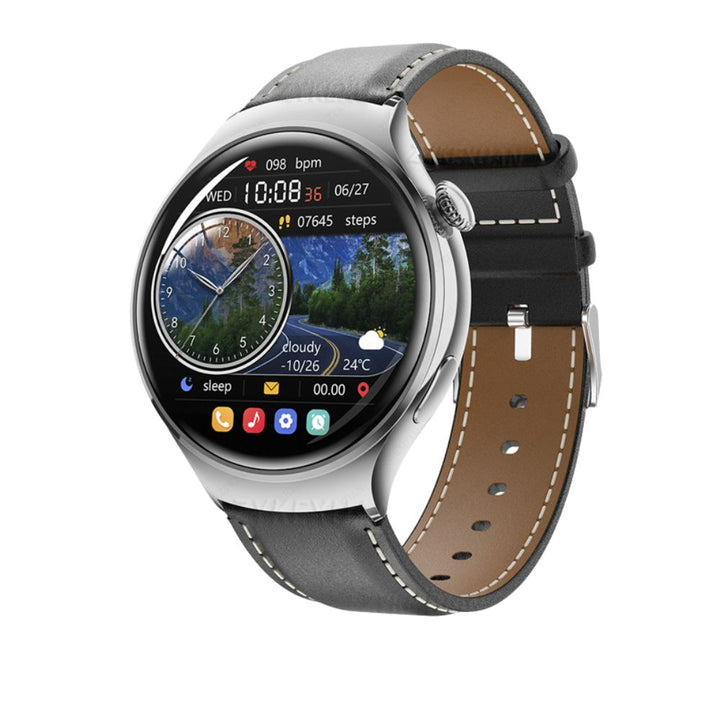 Premium Smartwatch for Women - AMOLED Display, Bluetooth Calling, NFC, GPS, IP68 Waterproof, Multiple Sports Modes, Heart 