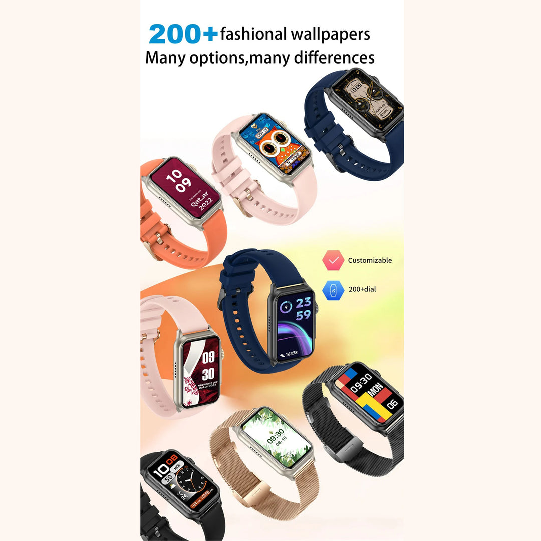 Premium Bluetooth Call Smartwatch for Men & Women – AI Voice Assistant, Fitness Tracker, 1.57" HD Screen, IP67 Waterproof, Heart Rate, Blood Oxygen, Sleep Monitoring, Music Control, Android & iOS Compatible - StrengthXPhysiotherapy