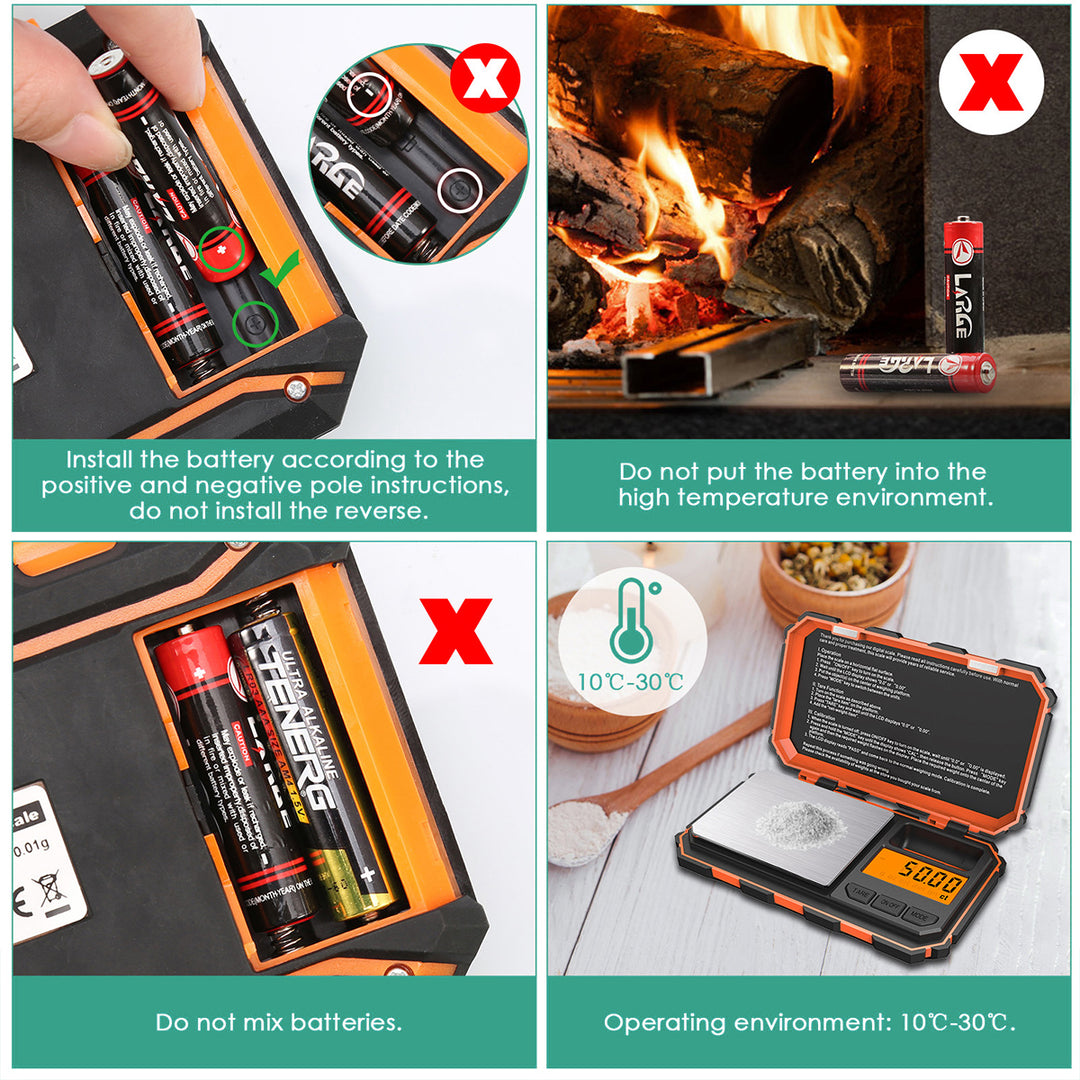 Premium Digital Pocket Scale – 200g Capacity, 0.01g Precision, Multi-Unit Conversion, Calibration Weight Included for Food, 