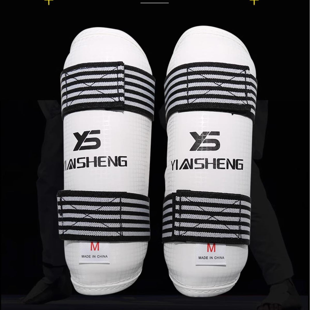 Premium Taekwondo Arm & Shin Guards – Kickboxing, MMA, Muay Thai Leggings, Ankle Protection, Protective Foam Insert, Secure  
