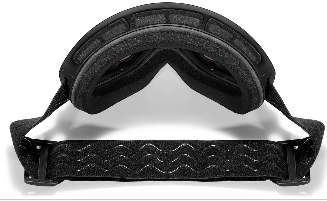 Premium Ski Goggles – Large Comma Spherical Design, Double-Layer Anti-Fog Lens, Winter Cycling & Sled Sports Glasses, Wide Field of View, Suitable for Myopia - StrengthXPhysiotherapy