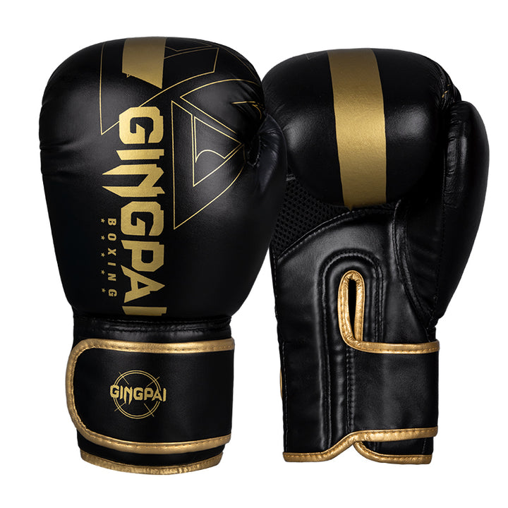 Premium Boxing Gloves – High Quality PU Leather, Wear-Resistant & Breathable Combat Gloves for Sanda Training, Thickened