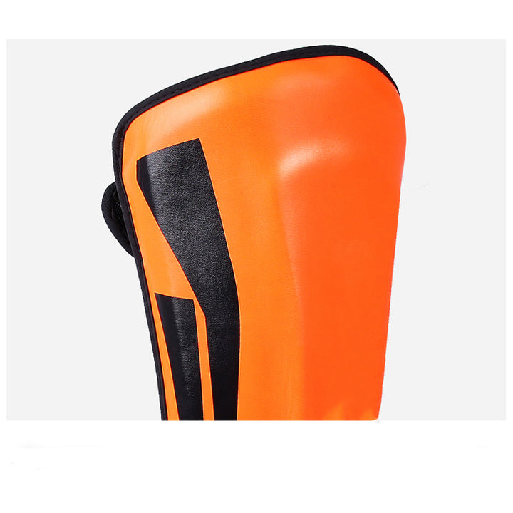 Premium Kickboxing Shin Guard Pads – Muay Thai, Boxing, MMA Leg Protector, Sanda, Wushu, Taekwondo Ankle Guards for Men & Women, EVA Soft PU Leather, Sizes S/M/L - StrengthXPhysiotherapy