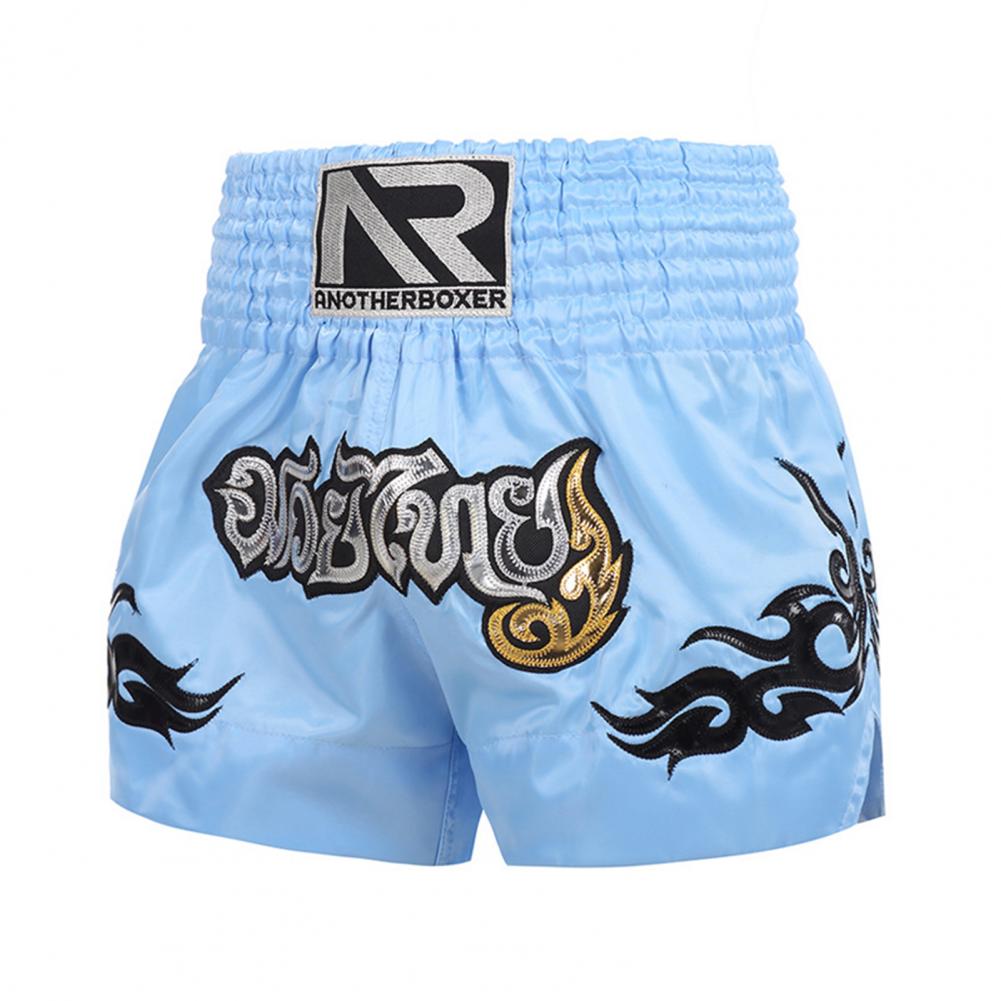Premium Muay Thai Kickboxing Shorts – Unisex Martial Arts Training Pants, High Elasticity, Breathable with Cord Design for