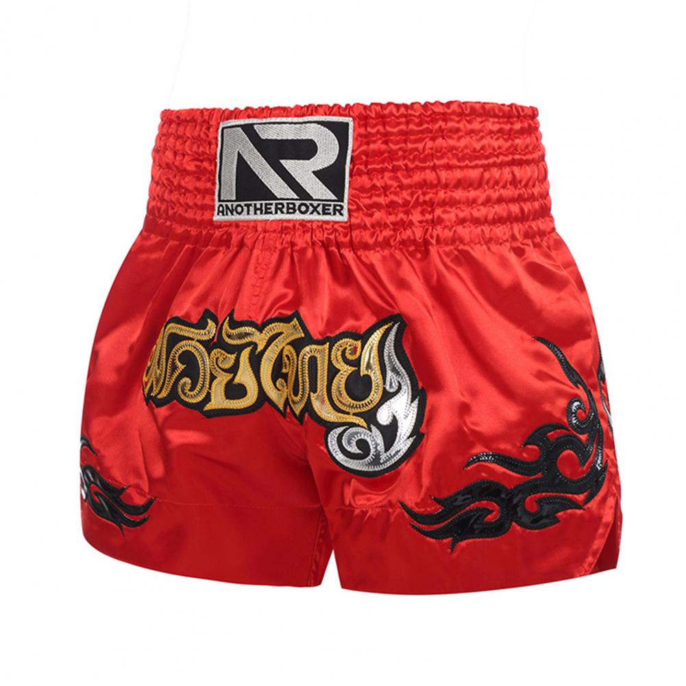 Premium Muay Thai Kickboxing Shorts – Unisex Martial Arts Training Pants, High Elasticity, Breathable with Cord Design for