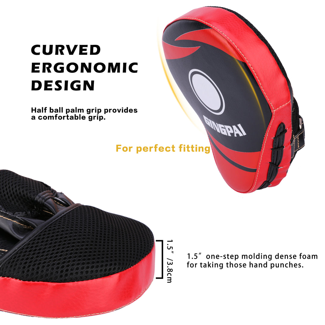 Premium Boxing Hand Target Mitt – High Quality Punch Focus Pad for Muay Thai, Kickboxing, Sanda, Karate Training, Thickened 