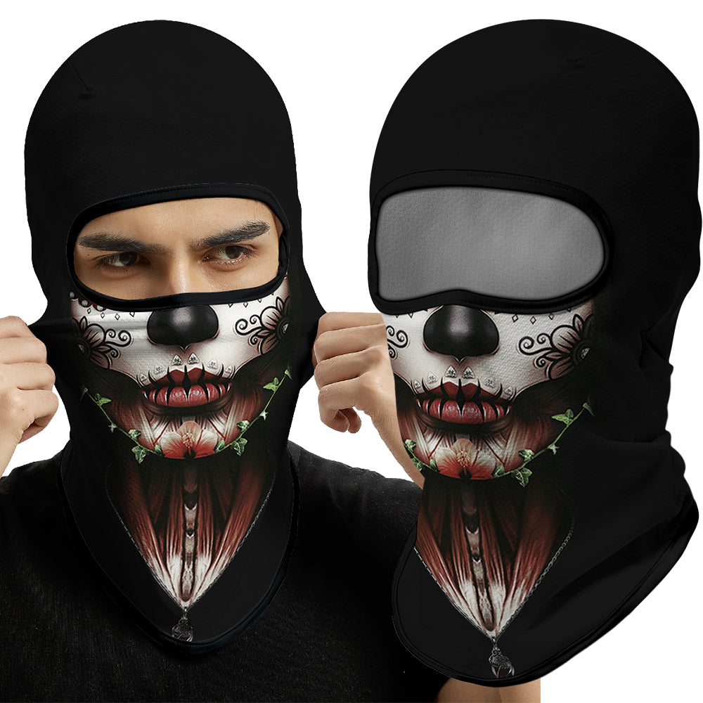 Premium Full Face Balaclava Ski Mask – Winter Warmer Cycling, Motorcycle, Snowboard, Helmet Liner, UV Protection, Quick-Drying Coolmax Fabric for Men and Outdoor Activities - StrengthXPhysiotherapy