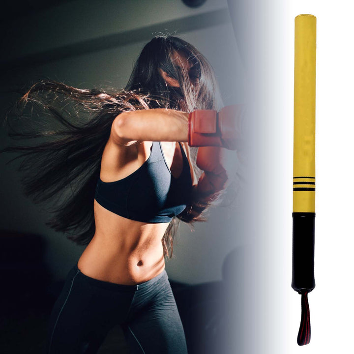 Premium Boxing Training Stick – PU Leather Kicking Practice Pad for Speed & Agility – Focus Target Sticks for Kickboxing, Taekwondo & Boxing – Lightweight, Shock-Absorbing, Portable - StrengthXPhysiotherapy